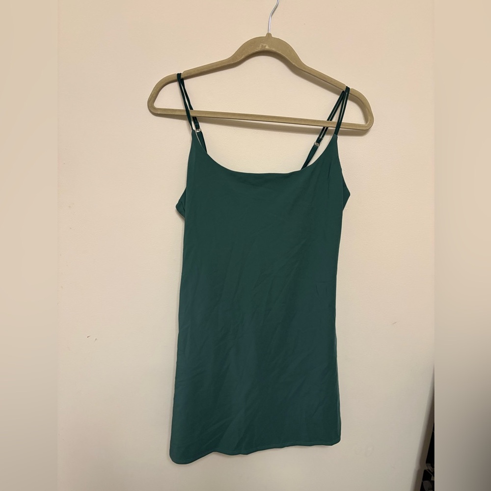 Abercrombie & Fitch YPB studioFLEX Active Mini Dress - Teal Green - Size M